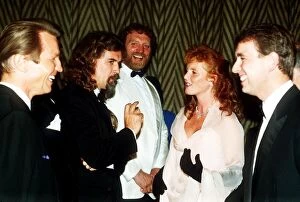 Images Dated 3rd August 1989: Duke and Duchess of York at the premiere of 'Musketeers'