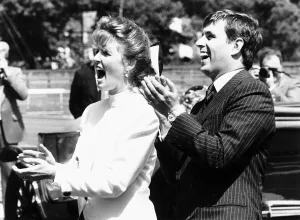 The Duke and Duchess of York during their visit to the Belfast hospital June 1986 The Duke and Duchess of York during their visit to the Belfast hospital June 1986
