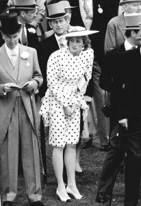 The Duke of Edinburgh, Prince Philip as Ascot races with Princess Diana The Duke of Edinburgh, Prince Philip as Ascot races with Princess Diana