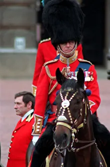 The Duke of Edinburgh. Prince Philip dressed in full Royal military uniform during The Duke of Edinburgh. Prince Philip dressed in full Royal military uniform during
