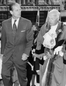 The Duke of Edinburgh. Prince Philip pictured with The Lord Mayor of London. June 1974 The Duke of Edinburgh. Prince Philip pictured with The Lord Mayor of London. June 1974