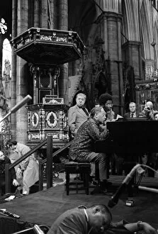 Images Dated 24th October 1973: Duke Ellington and his Orchestra October 1973 rehearsing for a concert at Westminister