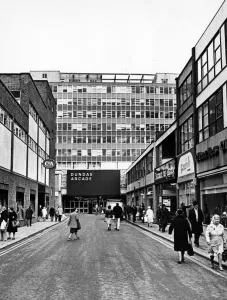 Dundas Arcade, Shopping Centre, 9th November 1979 Dundas Arcade, Shopping Centre, 9th November 1979