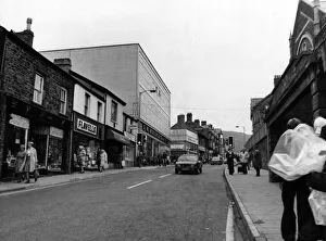 Dunraven Street in Tonypandy. 2nd September 1977 Dunraven Street in Tonypandy. 2nd September 1977