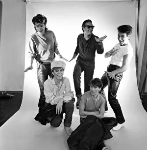 Images Dated 9th January 2008: Duran Duran pose exclusively for the Mirror Rock and Pop Awards. 3rd February 1983