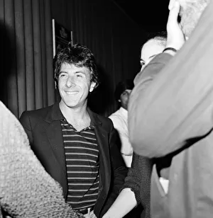 Dustin Hoffman at Raymond Revuebar. 5th July 1981 Dustin Hoffman at Raymond Revuebar. 5th July 1981