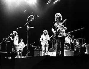 Eagles Pop Group playing in Madison Square Garden concert