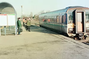 Images Dated 25th January 1994: Eaglescliffe railway station, Eaglescliffe, Stockton on Tees, 25th January 1994