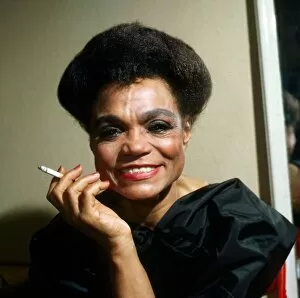 Images Dated 1st May 1984: Eartha Kitt American pop singer May 1984