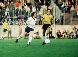 Images Dated 14th June 1974: East Germany v Australia World Cup 1974 football