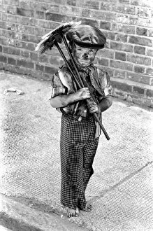 East street Market 100 years celebrations: Four year old boy Tommy Stafford dressed as a