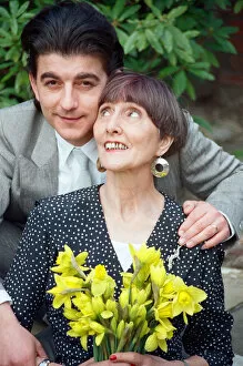 Images Dated 23rd March 1990: EastEnders stars June Brown (Dot Cotton) and John Altman (Nick Cotton). 23rd March 1990