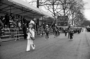 The Easter parade, Battersea Park. Totally blind in one eye