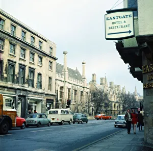 Eastgate Hotel, High Street, Oxford. January 1972 Eastgate Hotel, High Street, Oxford. January 1972