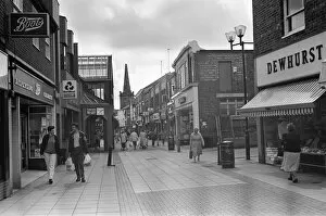 Images Dated 19th June 1991: Eccleston Street Prescot, Merseyside, which has seen the arrival of a new shopping mall