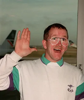 Images Dated 22nd January 1990: Eddie The Eagle Edwards January 1990