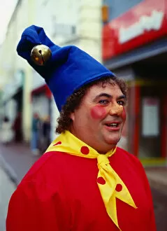 Eddie Large at opening of Sauchiehall Centre February 1988 Dresses as Noddy