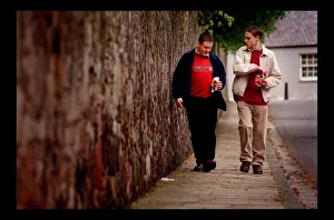 Edinburgh gangs feature May 1998 teenage boys Ross Marrins (blue jacket Edinburgh gangs feature May 1998 teenage boys Ross Marrins (blue jacket