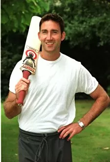 Images Dated 15th August 1999: Edward Giddins Warwickshire cricketer August 1999 who has received his England call