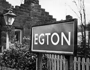 Egton Railway Station, North Yorkshire, 16th April 1964 Egton Railway Station, North Yorkshire, 16th April 1964