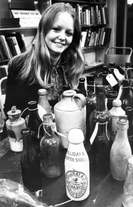 Eileen Bennett, 16 year old secretary at Beamish Museum with just a small part of Eileen Bennett, 16 year old secretary at Beamish Museum with just a small part of