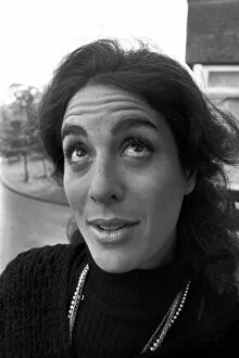 Images Dated 30th May 1972: Eleanor Bron relaxes before appearing at the City Hall with John Amis