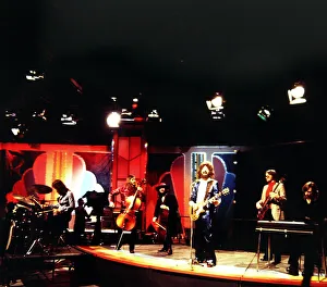 Images Dated 14th June 1974: Electric Light Orchestra - Pop Group seen here during rehearsals for the BBC