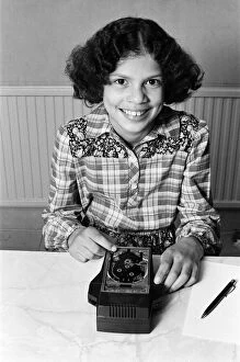 Electronic childrens toys. Pictured, 12 year old Suzanne Newton of Ashford, Kent