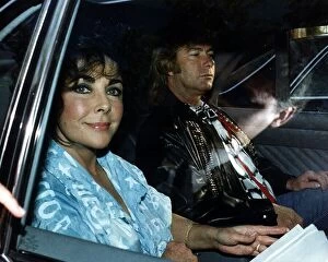 Images Dated 19th March 1997: Elizabeth Taylor Actress attended a Freddie Mercury Tribute in Britain