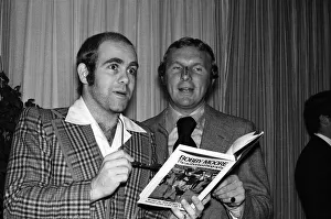 Elton John with Bobby Moore at the launch of Moore's book 'Bobby Moore' Elton John with Bobby Moore at the launch of Moore's book 'Bobby Moore'