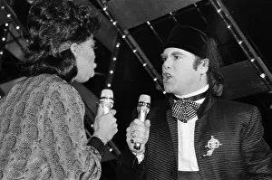 Elton John and Millie Jackson performing at Montreux Pop Festival Elton John and Millie Jackson performing at Montreux Pop Festival
