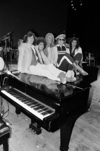 Elton John rehearsing and putting together his show which will open at the Wembley Empire Elton John rehearsing and putting together his show which will open at the Wembley Empire