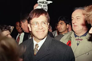 Images Dated 4th November 1993: Elton John wins a £350, 000 libel victory against the Sunday Mirror