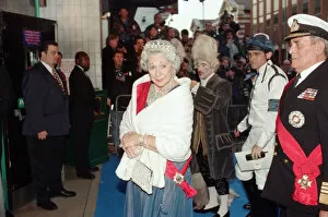 Images Dated 6th April 1997: Elton Johns mother, Sheila Farebrother, arriving at Elton John'