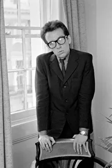 Elvis Costello, the newest sensation on the music scene, pictured 10th August 1977 Elvis Costello, the newest sensation on the music scene, pictured 10th August 1977