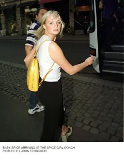 Emma Bunton Baby Spice on tour in Oslo Norway May 1998 with the Spice Girls as news Emma Bunton Baby Spice on tour in Oslo Norway May 1998 with the Spice Girls as news