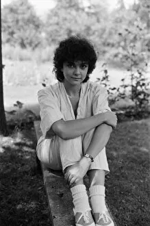 Images Dated 18th July 1983: Emma Samms, British actress and currently starring in American daytime television soap