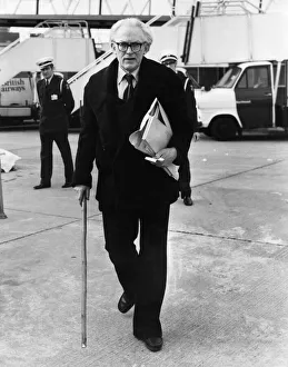 Employment Secretary Michael Foot, winner of the first round of the battle for Employment Secretary Michael Foot, winner of the first round of the battle for