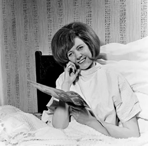 The end of a busy day and Cilla Black has an early night before leaving for Glasgow The end of a busy day and Cilla Black has an early night before leaving for Glasgow