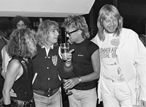 'End of the Road'party for Status Quo. June 1984 Status Quo'