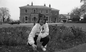 Engelbert Humperdink in the garden of his Leicestershire home Engelbert Humperdink in the garden of his Leicestershire home