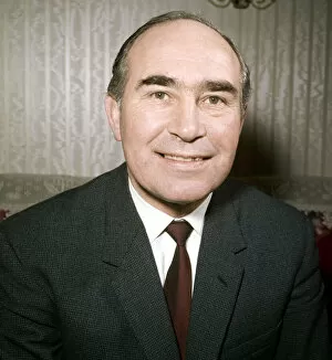 Images Dated 1st April 1970: England manager Sir Alf Ramsey at home April 1970