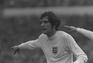 Images Dated 29th April 1972: England v West Germany Football April 1972 Norman Hunter England Football Player