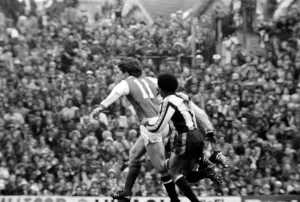 Images Dated 26th April 1980: English Division 1 Football. Arsenal 1 v. West Bromwich Albion 1. April 1980 LF03-04-064