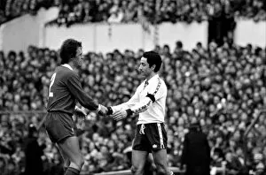Images Dated 8th March 1980: English FA Cup match at White Hart Lane. Tottenham Hotspur 0 v Liverpool 1