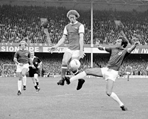 Images Dated 18th August 1974: English Football League Division One match Leicester City v Arsenal August 1974