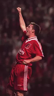 Images Dated 25th October 1995: English League Cup Third Round match at Anfield. Liverpool 4 v Manchester City 0