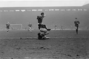 Images Dated 21st March 1970: English League Division One match at Anfield. Liverpool 0-2 Everton