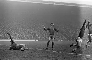 Images Dated 21st March 1970: English League Division One match at Anfield. Liverpool 0-2 Everton. 21st March 1970