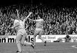 Images Dated 30th January 1982: English League Division One match. Aston Villa 0 v Liverpool 3. January 1982 MF05-15-010